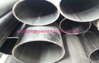 الصين أنبوب بيضاوي من الفولاذ المقاوم للصدأ المطاوع بالدفء ASTM A312 TP304 / 304L 316L المزود